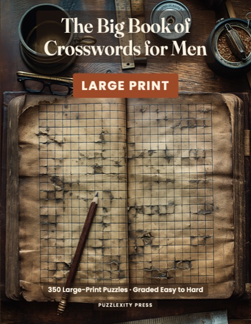 The Big Book of Crosswords for Men
