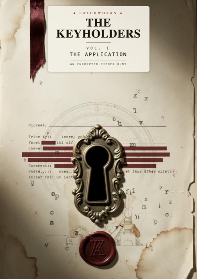 The Keyholders, Vol. I — The Application