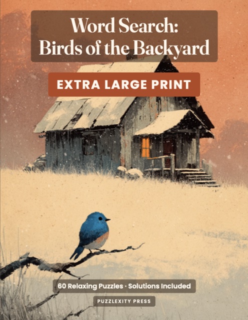 Word Search: Birds of the Backyard
