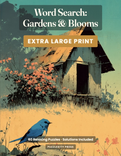 Word Search: Gardens & Blooms